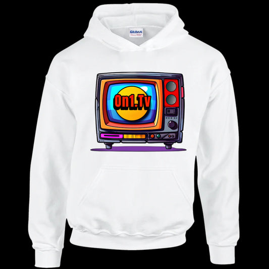 ON1 SPACE TV Hoodie (White)